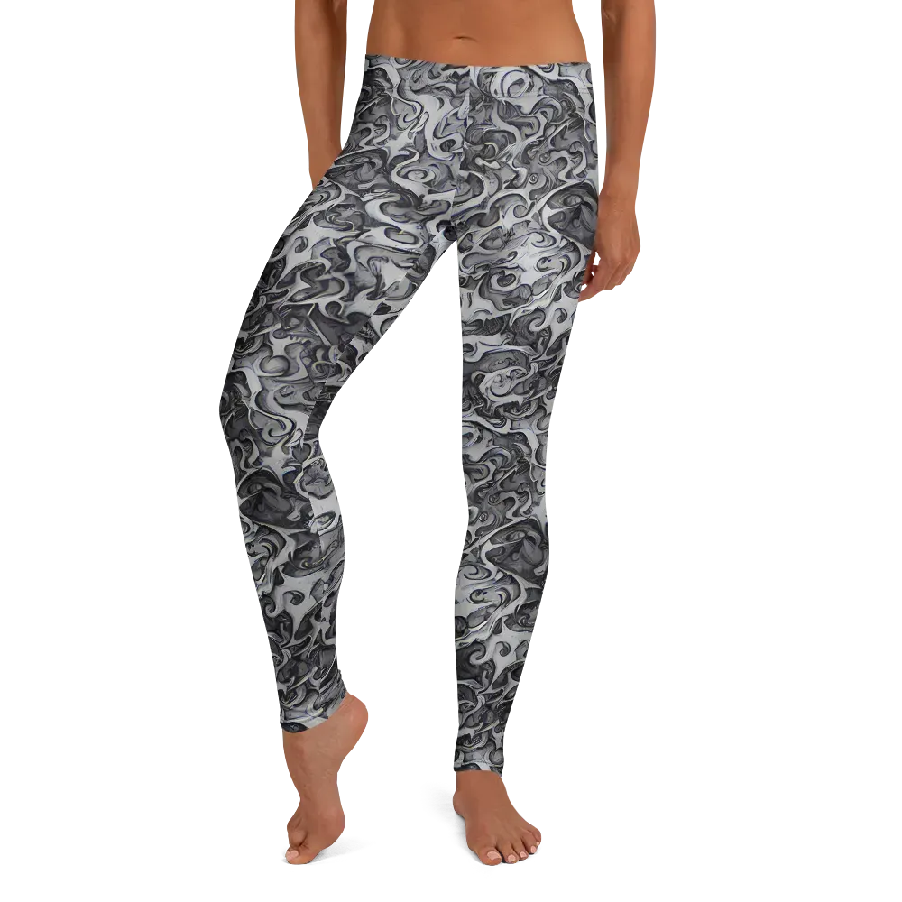 Mashburn Swirls on Leggings — Front