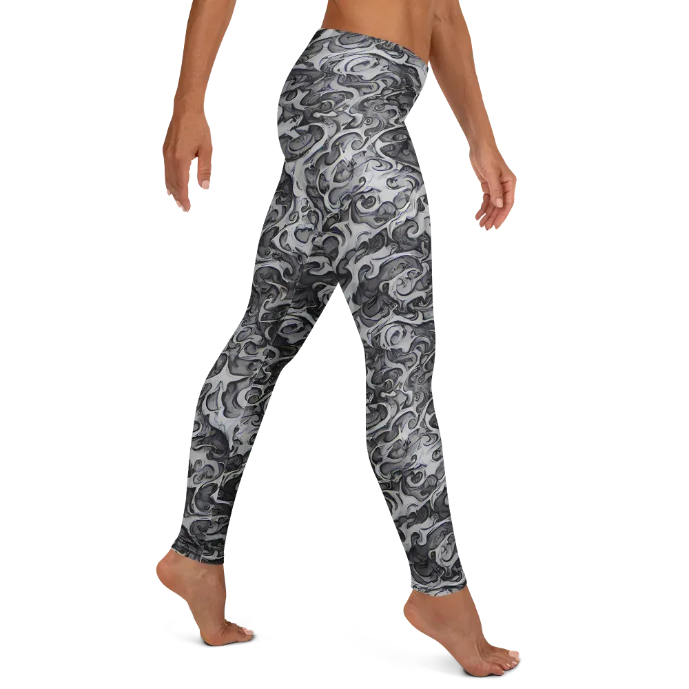 Mashburn Swirls on Leggings — Right