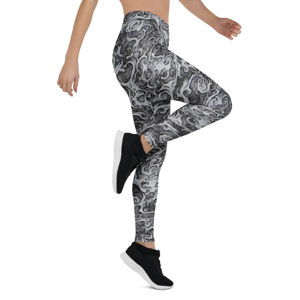 Mashburn Swirls on Leggings — Right