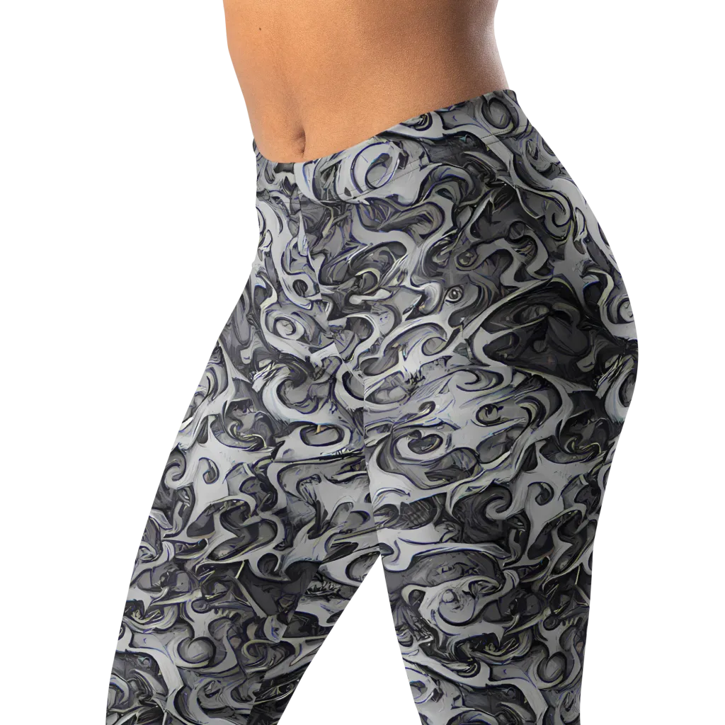 Mashburn Swirls on Leggings — Left Front