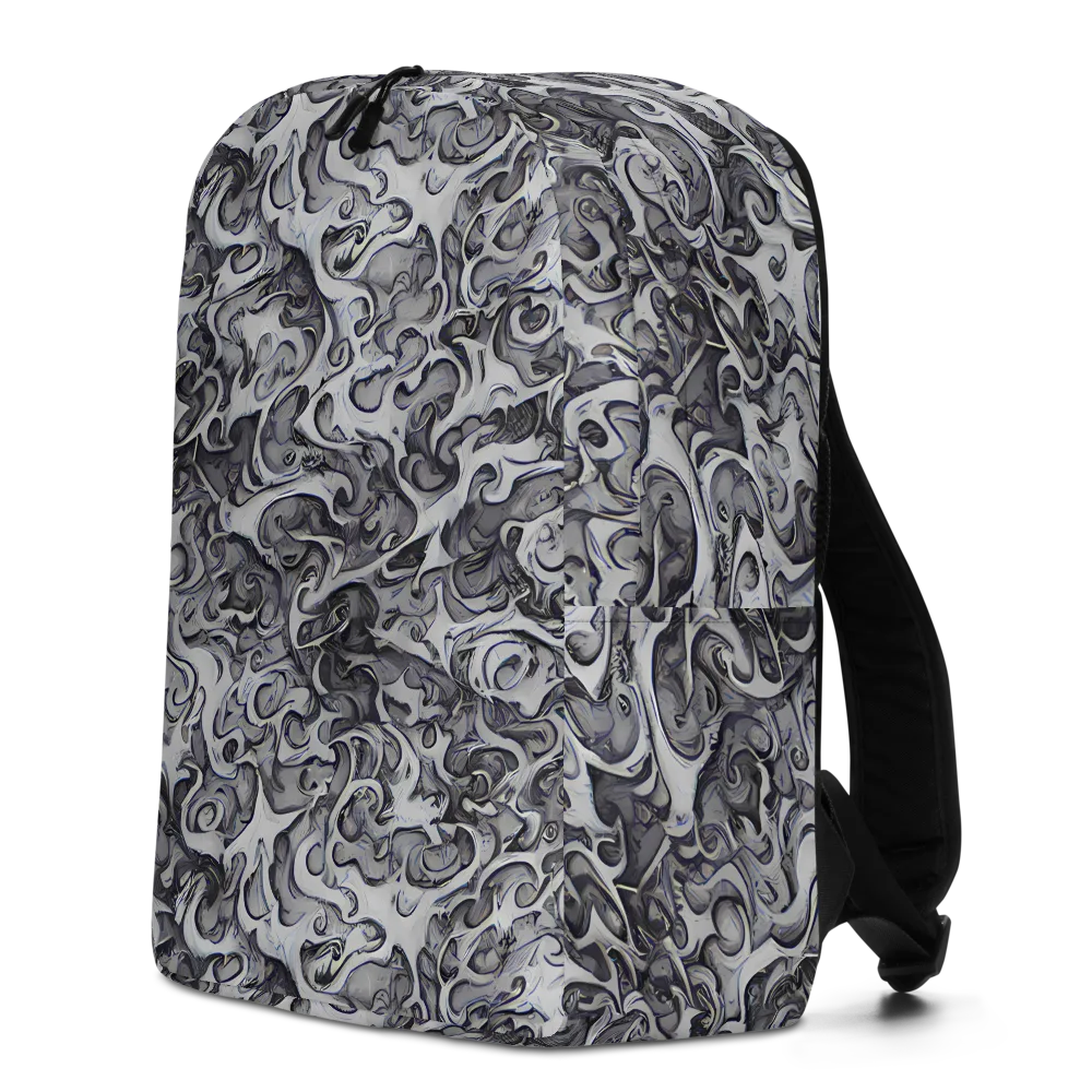 Mashburn Swirls on Minimalist Backpack — Left
