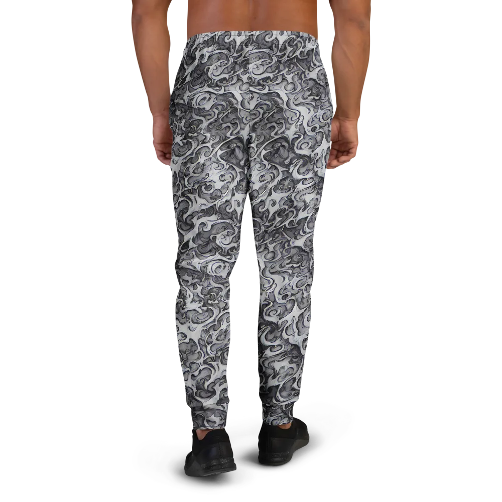 Mashburn Swirls on Men's Joggers — Back