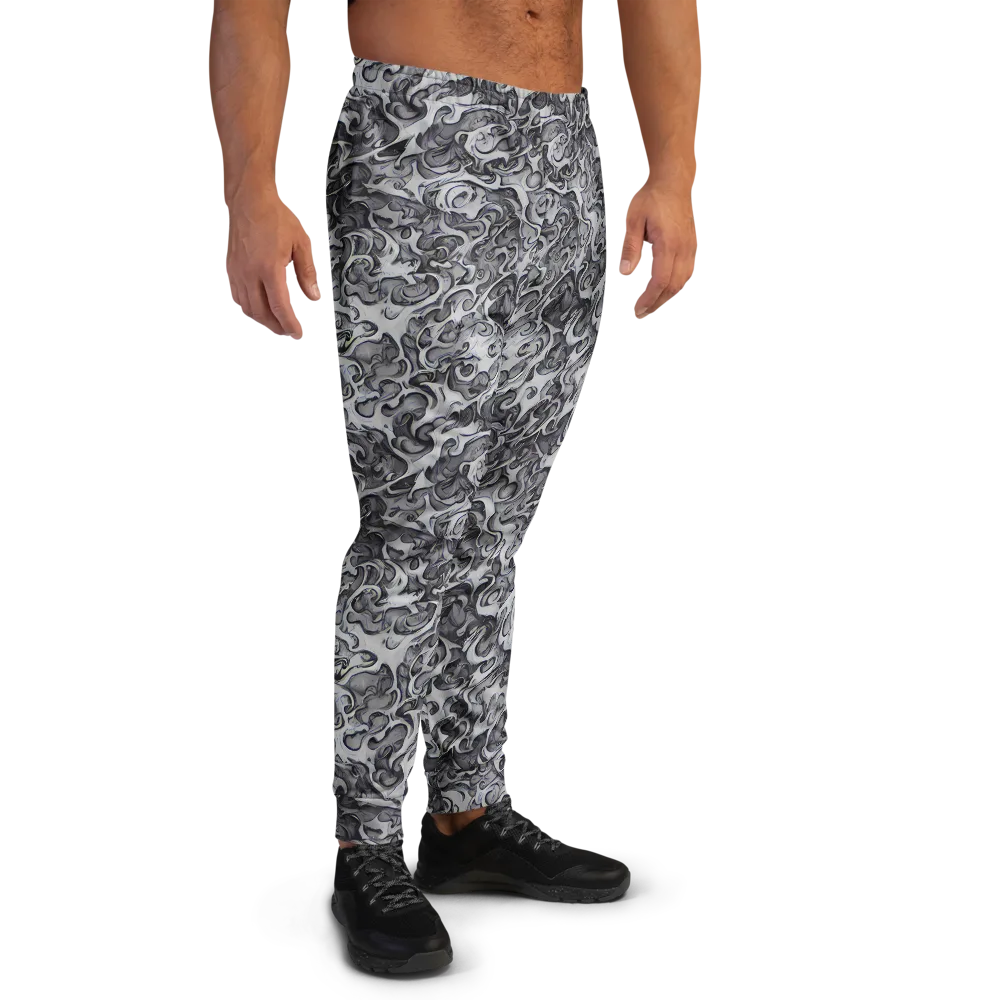 Mashburn Swirls on Men's Joggers — Right