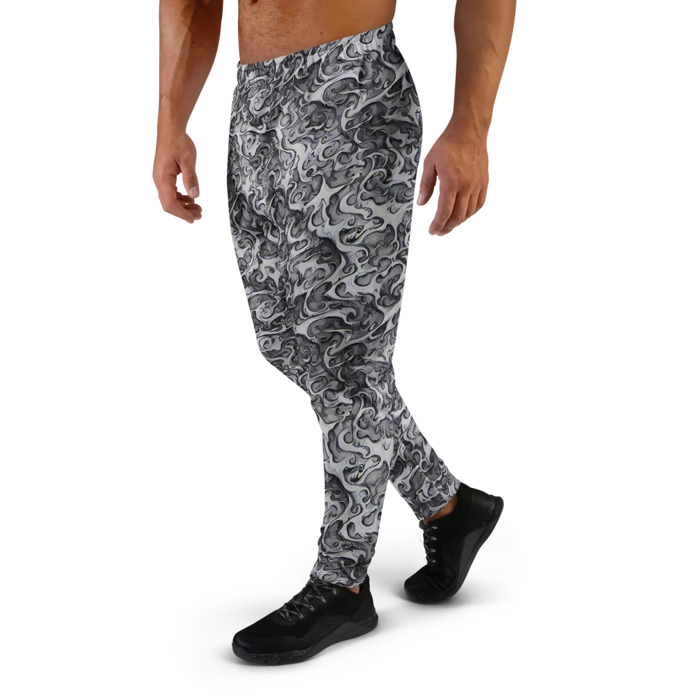 Mashburn Swirls on Men's Joggers — Left