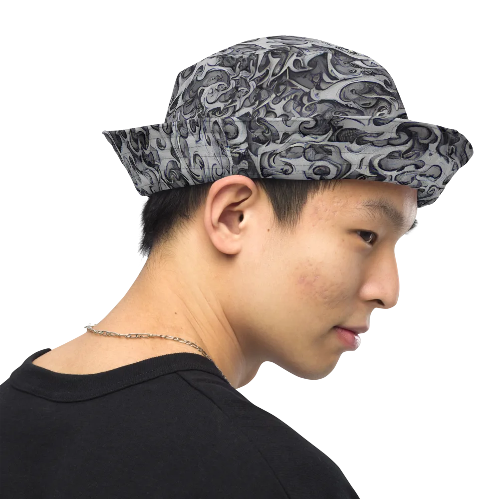Mashburn Swirls on Reversible Bucket Hat — Right Outside