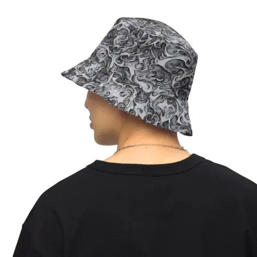 Mashburn Swirls on a Reversible Bucket Hat
