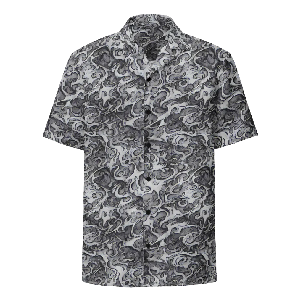 Mashburn Swirls on Button Shirt — Front