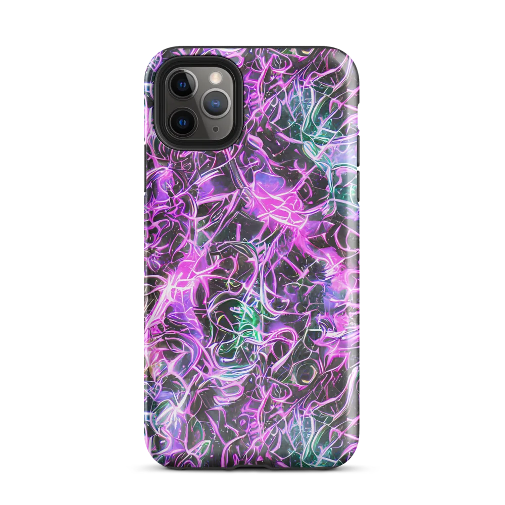 Magenta Maze on Tough Case for iPhone® — Front