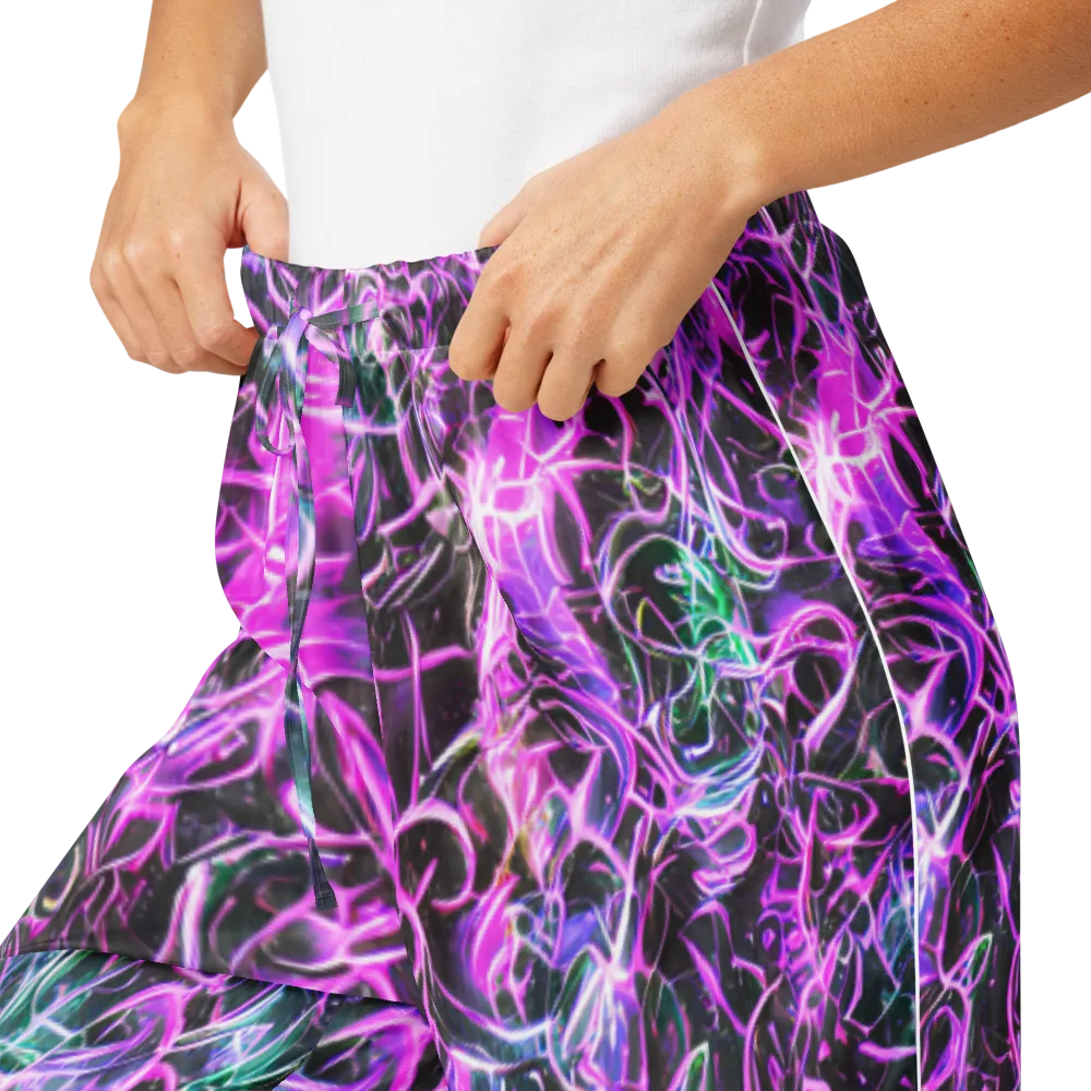 Magenta Maze on Women's Pajama Pants — Product details