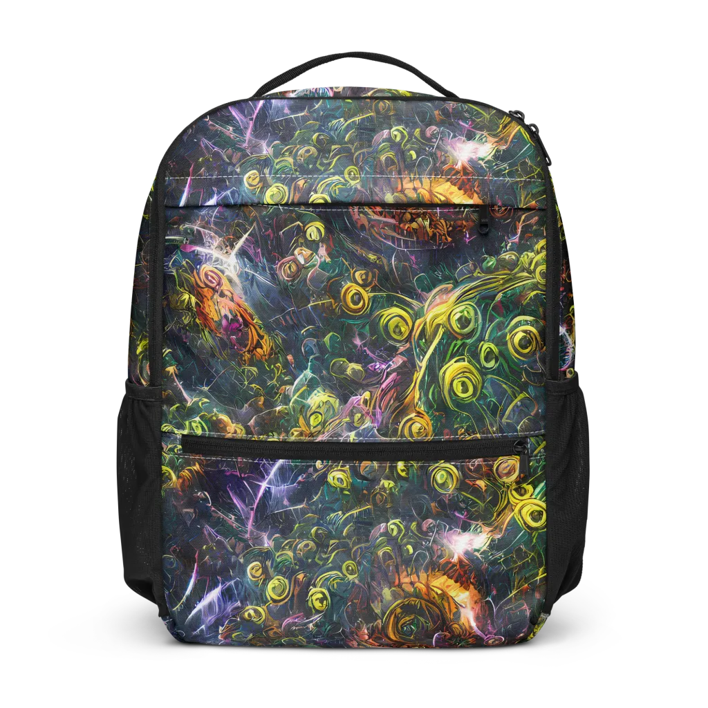 Midnight Vines on Utility Backpack — Front