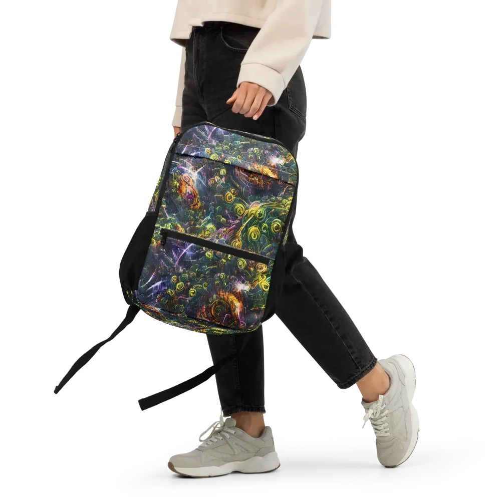 Midnight Vines on Utility Backpack — Front