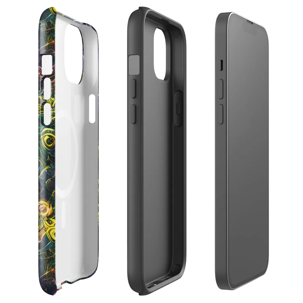 Midnight Vines on MagSafe Tough Case for iPhone® — Front