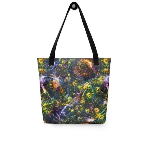 Midnight Vines on a Tote Bag