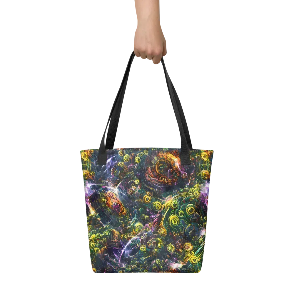 Midnight Vines on Tote Bag — Front
