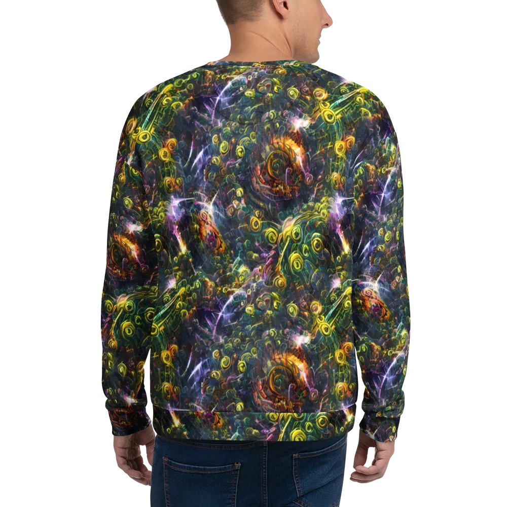Midnight Vines on Sweatshirt — Back