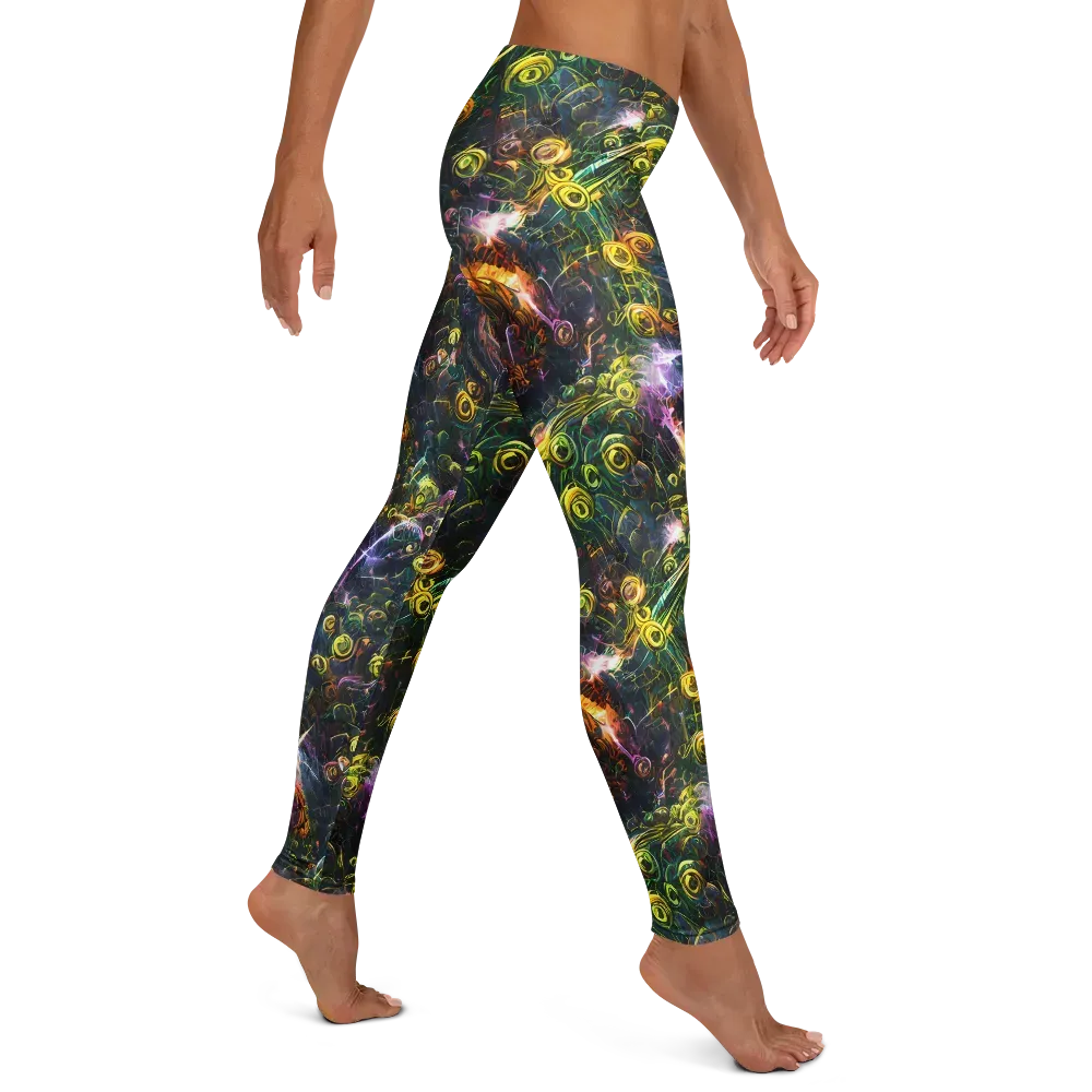 Midnight Vines on Leggings — Right