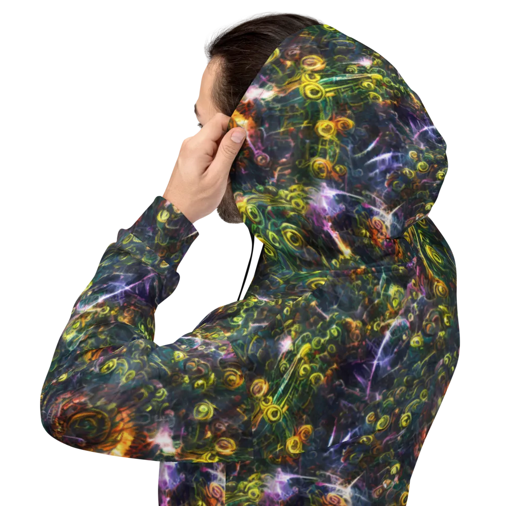 Midnight Vines on Hoodie — Back