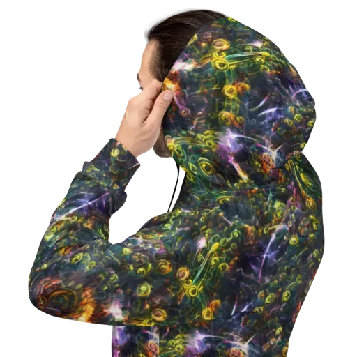 Midnight Vines on a Hoodie