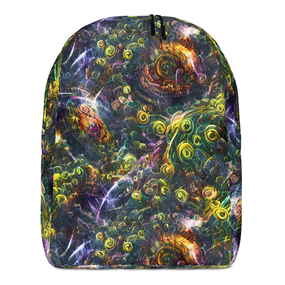 Midnight Vines on Minimalist Backpack — Front