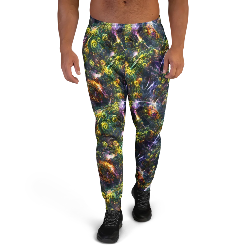 Midnight Vines on Men's Joggers — Front