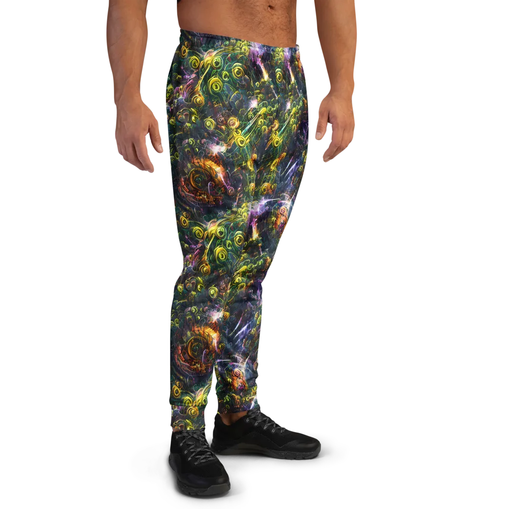 Midnight Vines on Men's Joggers — Right