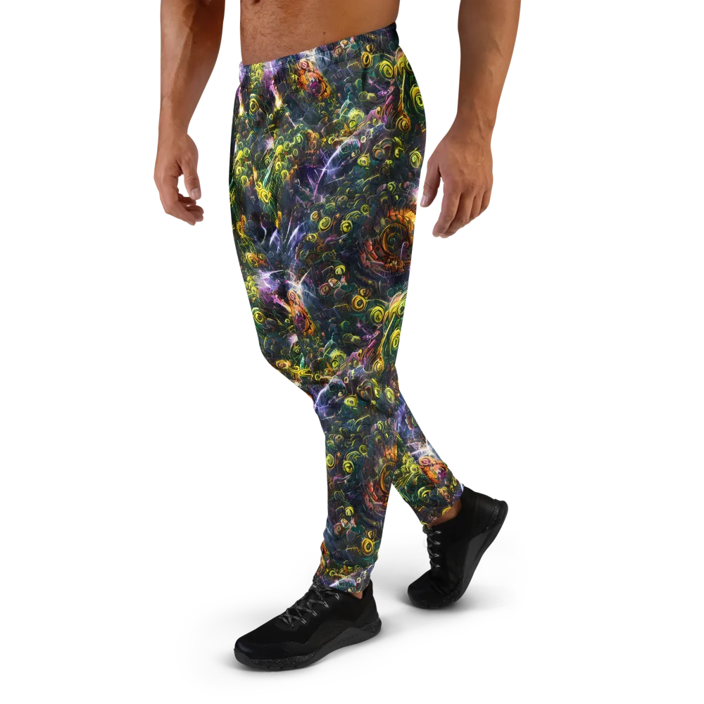 Midnight Vines on Men's Joggers — Left