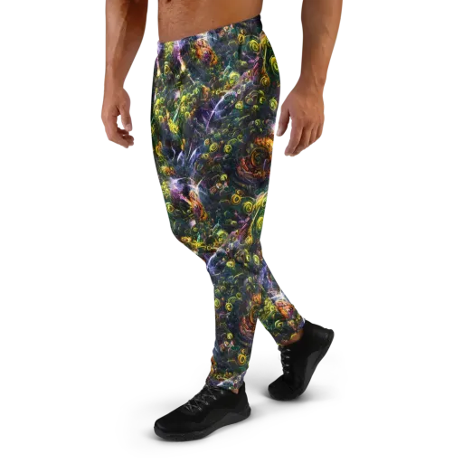 Midnight Vines on a Men's Joggers
