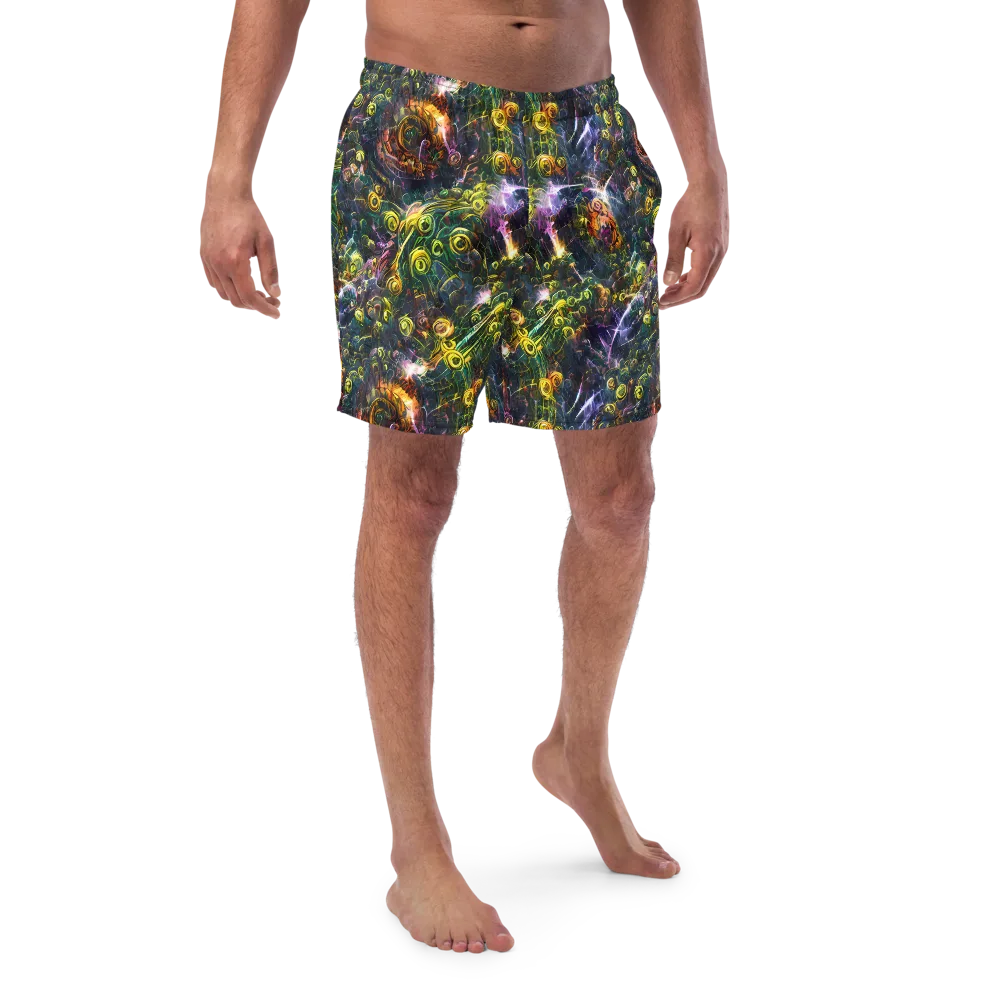 Midnight Vines on Swim Trunks — Front