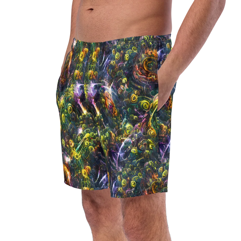 Midnight Vines on Swim Trunks — Left Front