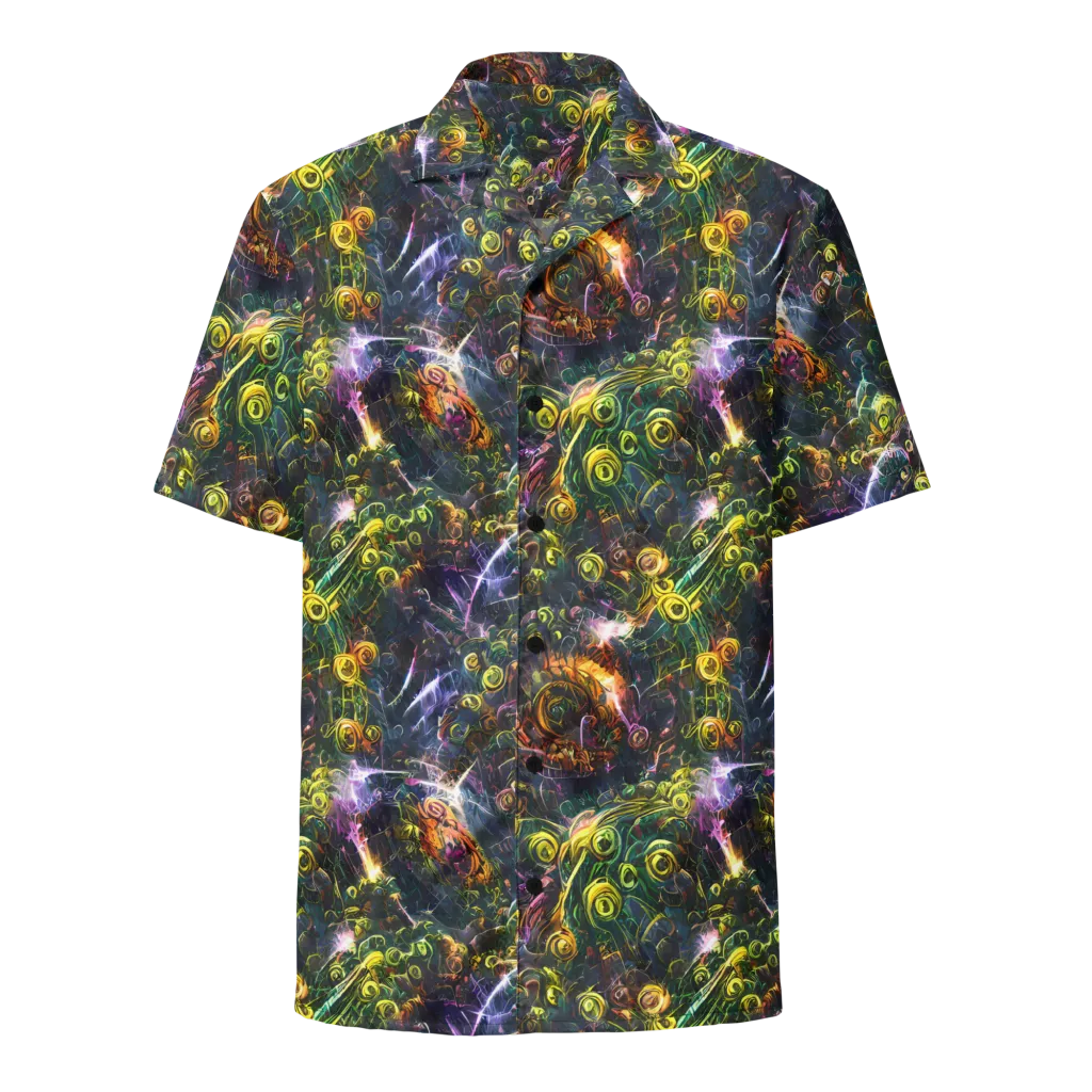 Midnight Vines on Button Shirt — Front