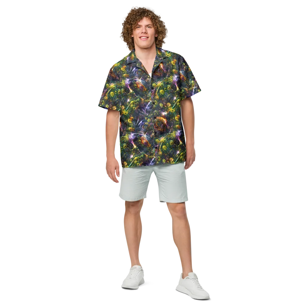 Midnight Vines on Button Shirt — Front