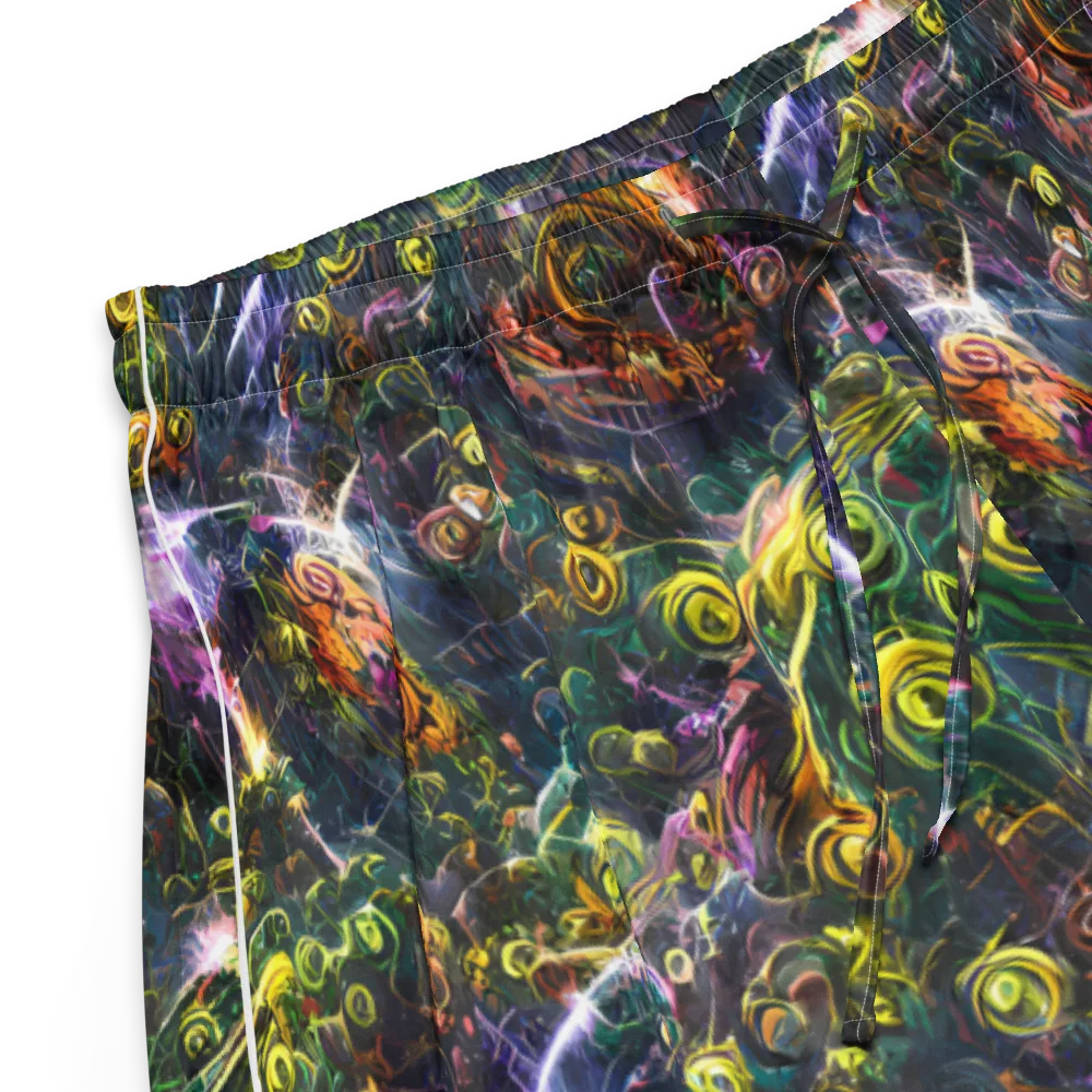 Midnight Vines on Women's Pajama Shorts — Product details