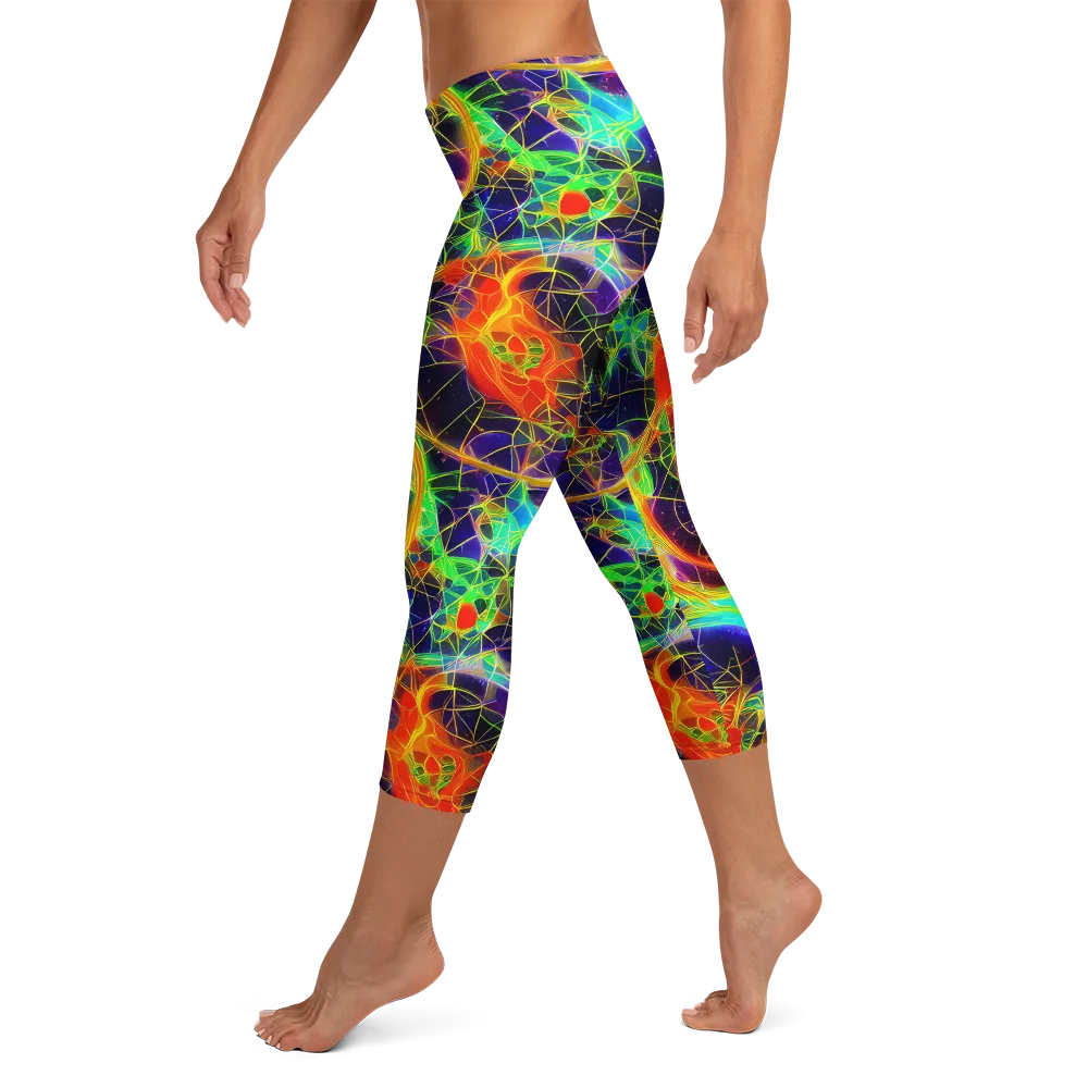 Pirie Pulse on Capri Leggings — Left
