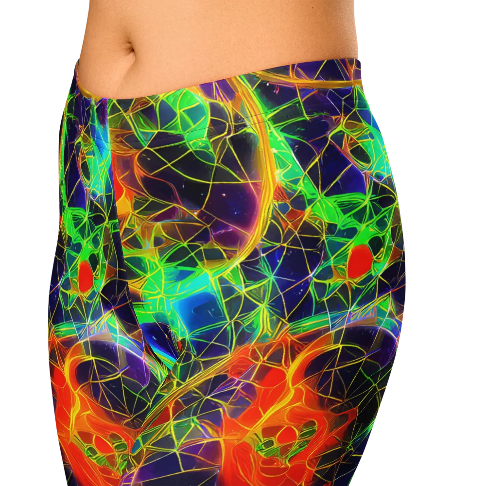 Pirie Pulse on Capri Leggings — Zoomed-in