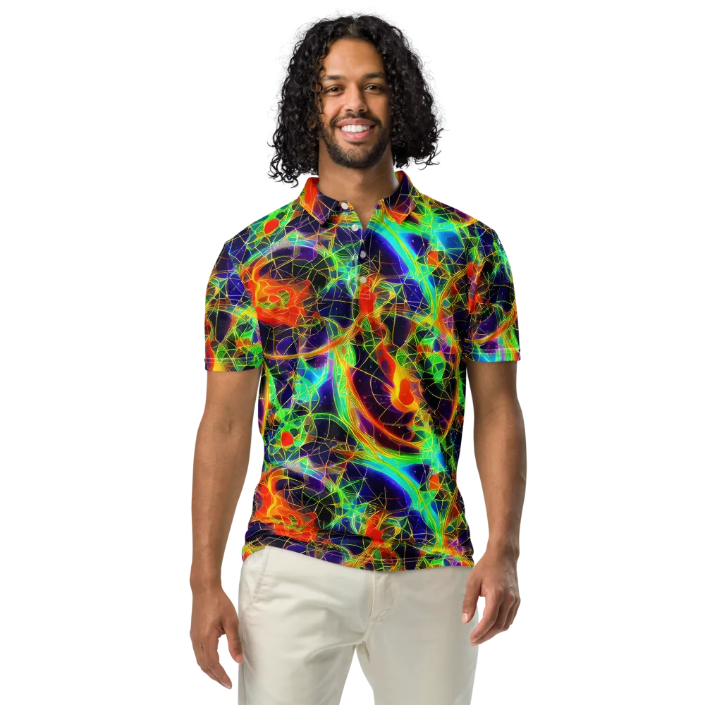 Pirie Pulse on Men's Slim Fit Polo Shirt — Front