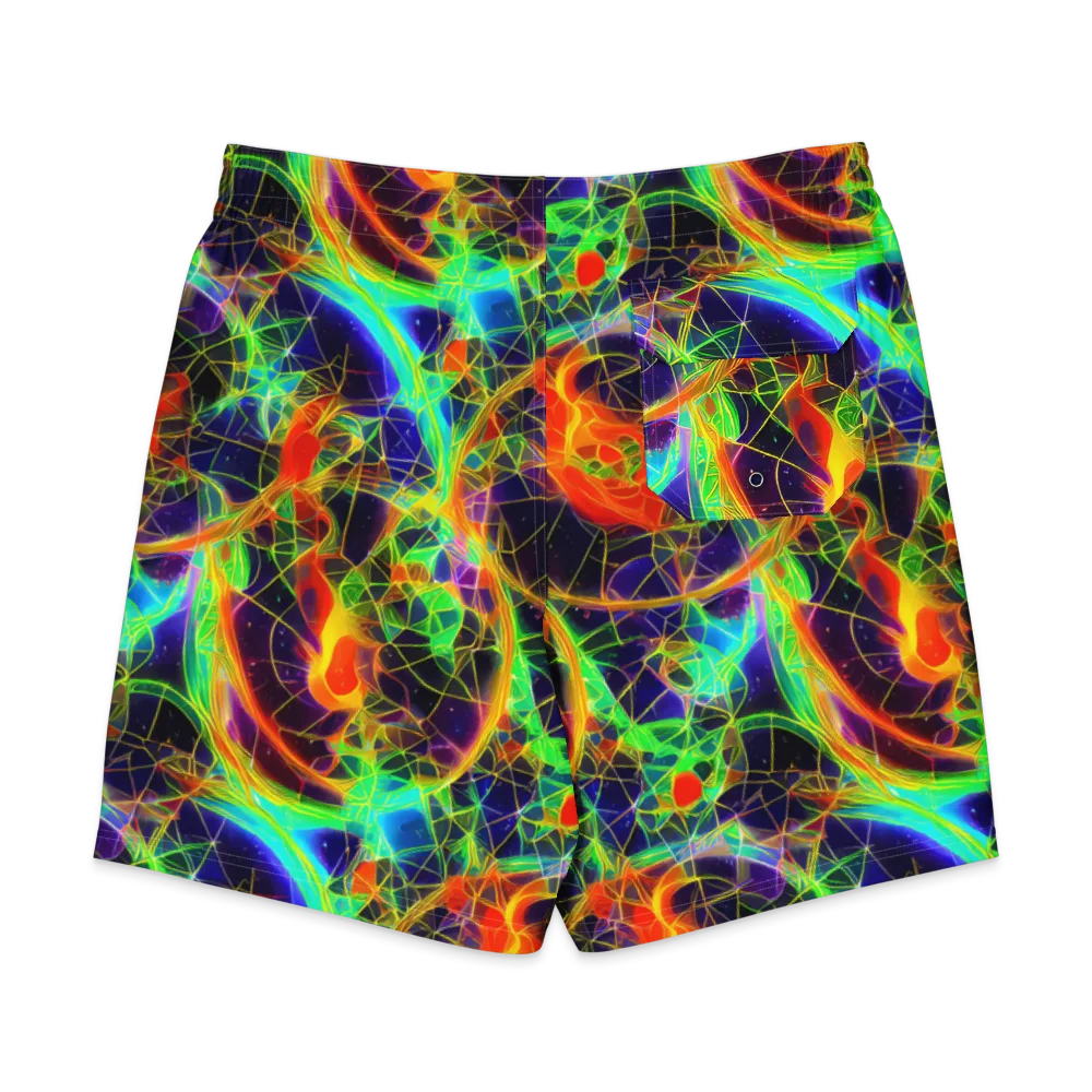 Pirie Pulse on Men's Board Shorts — Back