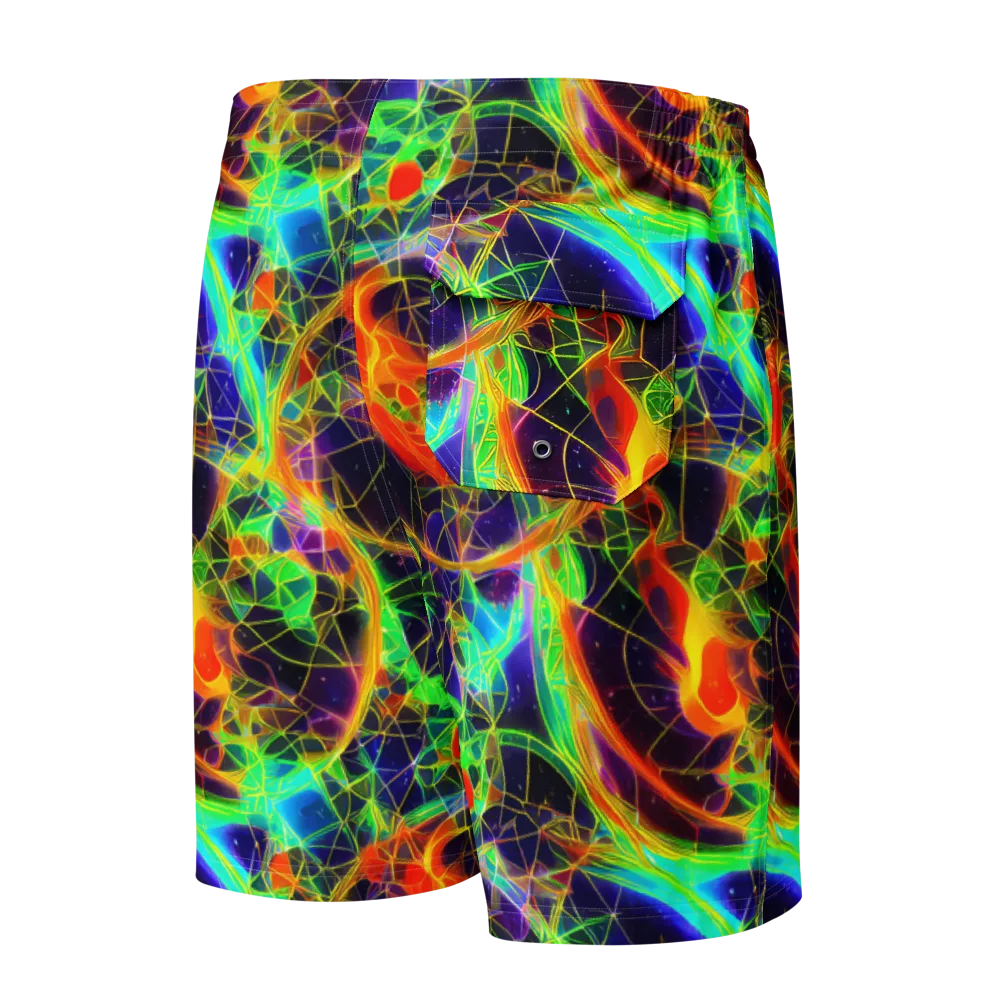 Pirie Pulse on Men's Board Shorts — Back