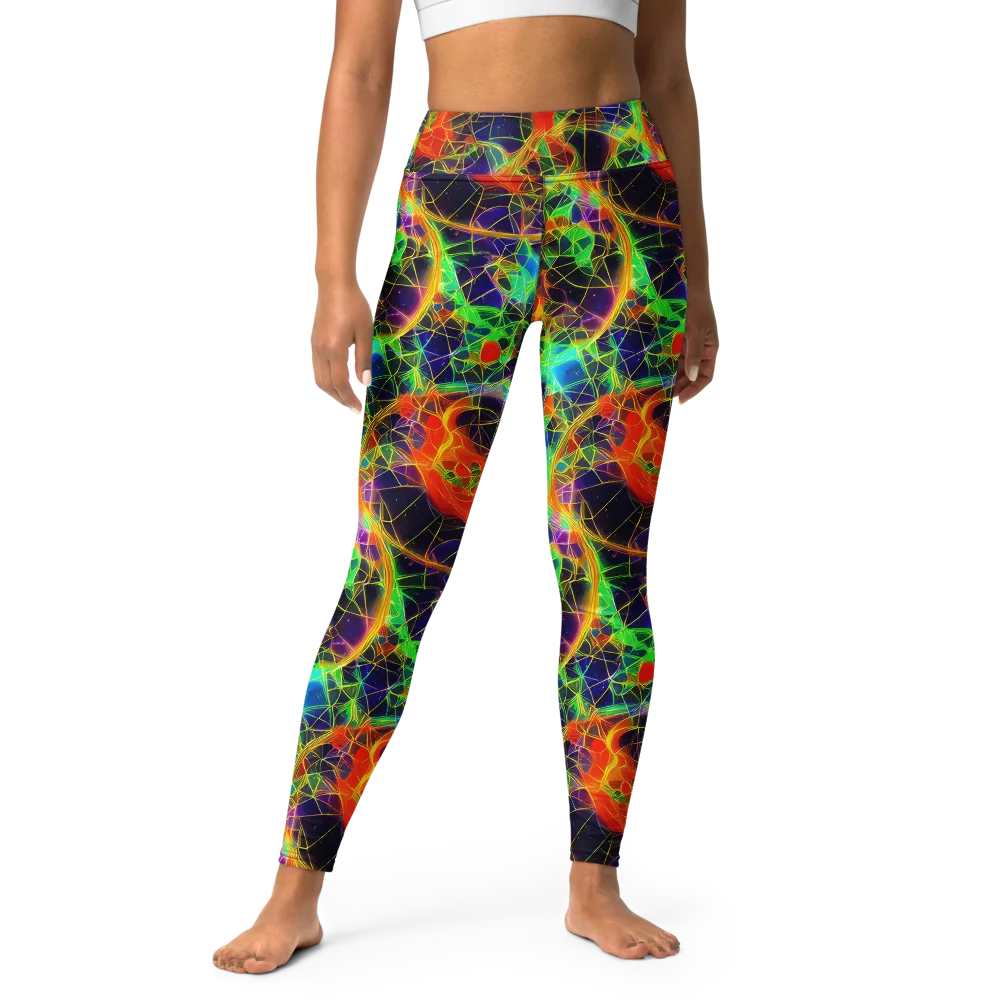 Pirie Pulse on Yoga Leggings — Front
