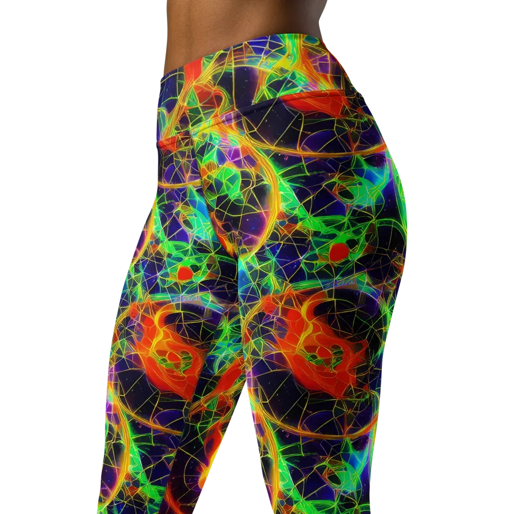 Pirie Pulse on Yoga Leggings — Left Front