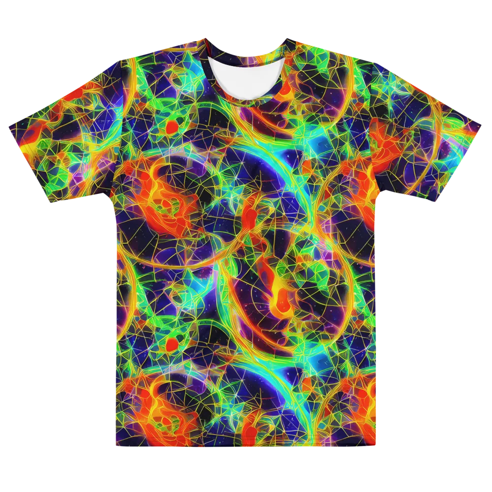 Pirie Pulse on Men's Cotton Crew Neck T-Shirt — Front