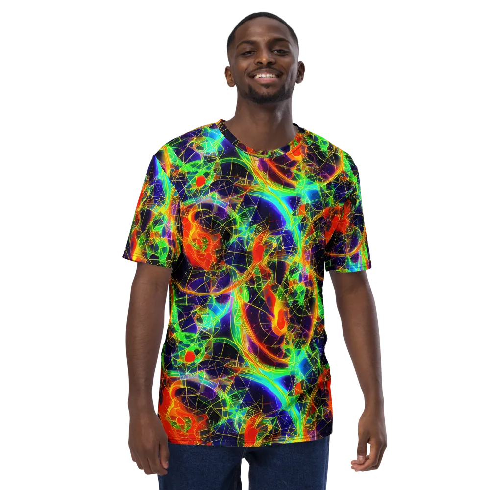 Pirie Pulse on Men's Crew Neck T-Shirt — Front