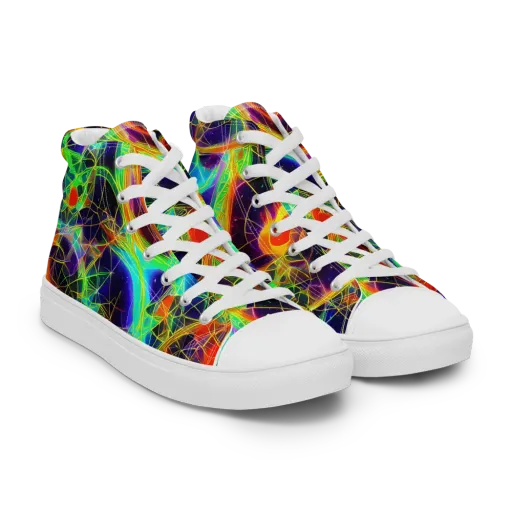 Pirie Pulse on a Men's High Top Canvas Shoes