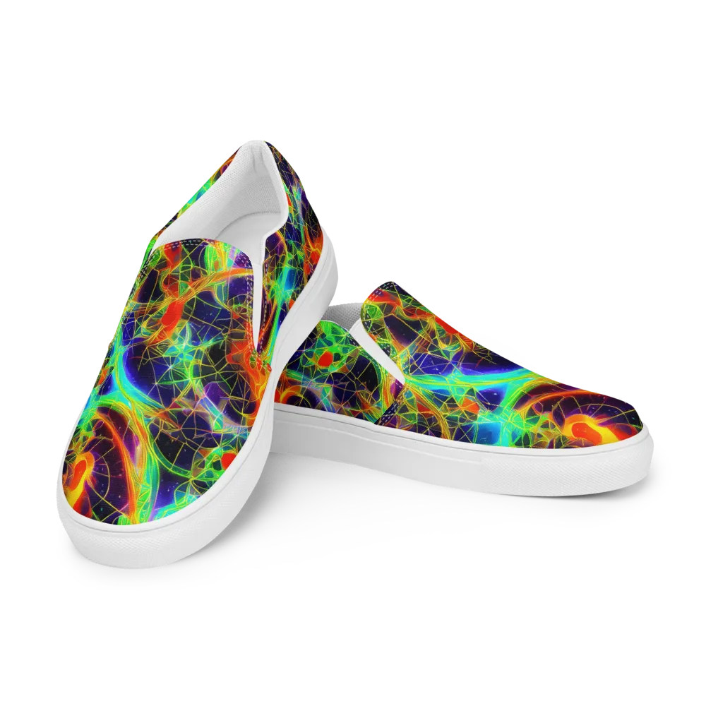 Pirie Pulse on Men's Slip-On Canvas Shoes — Left Front