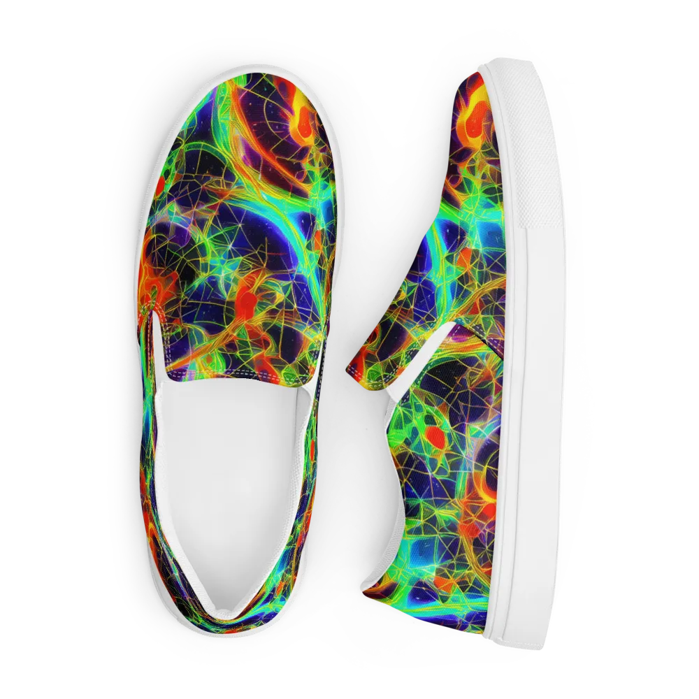 Pirie Pulse on Men's Slip-On Canvas Shoes — Front