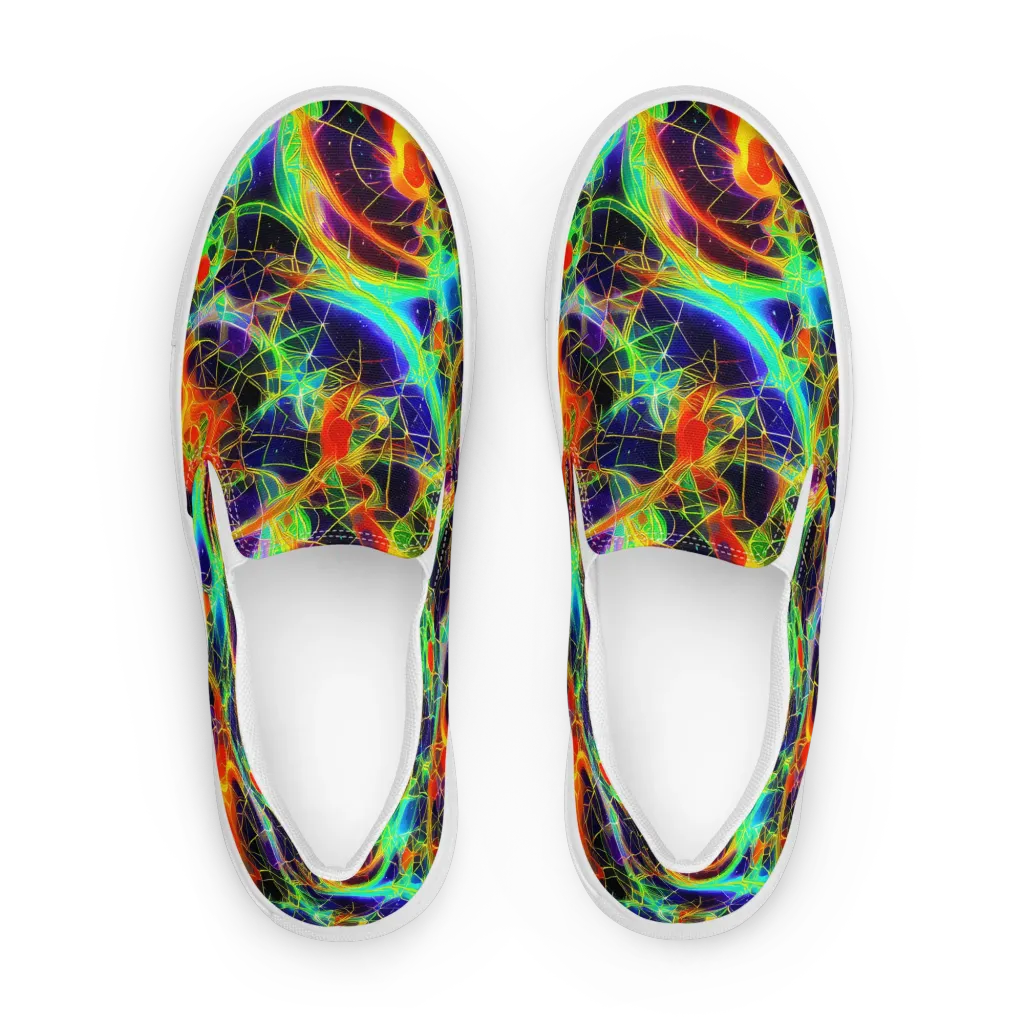 Pirie Pulse on Women's Slip-On Canvas Shoes — Front