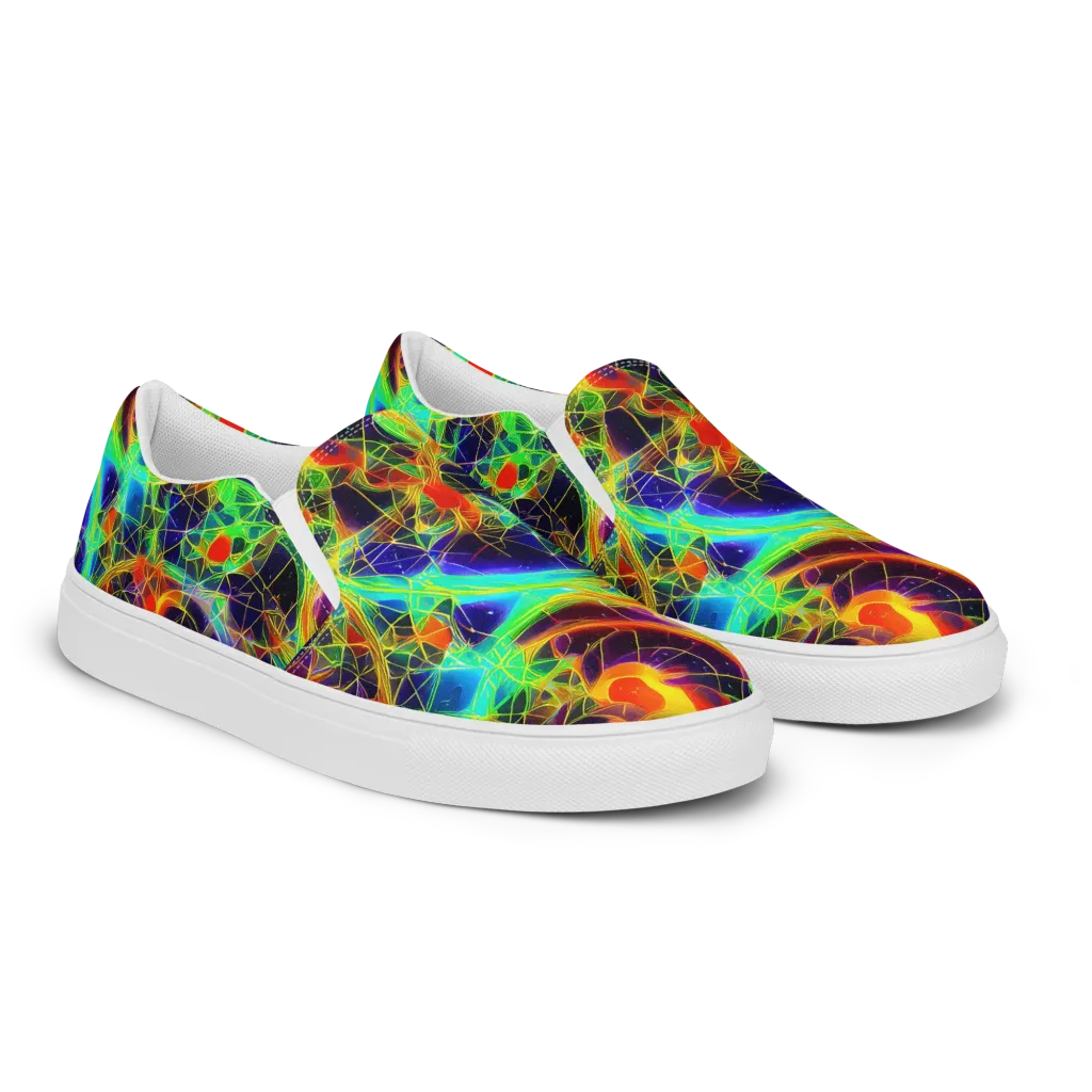 Pirie Pulse on Women's Slip-On Canvas Shoes — Right Front