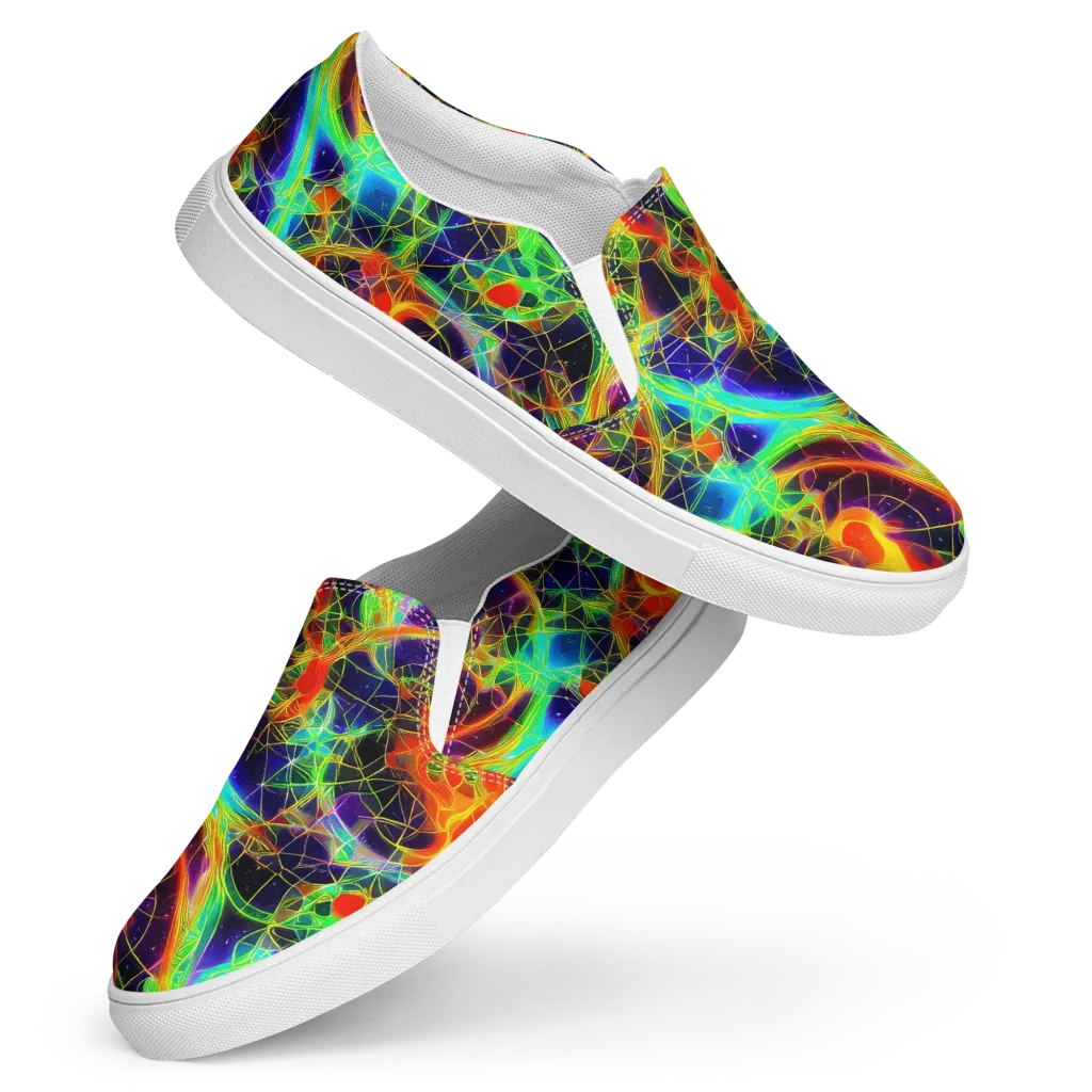 Pirie Pulse on Women's Slip-On Canvas Shoes — Front
