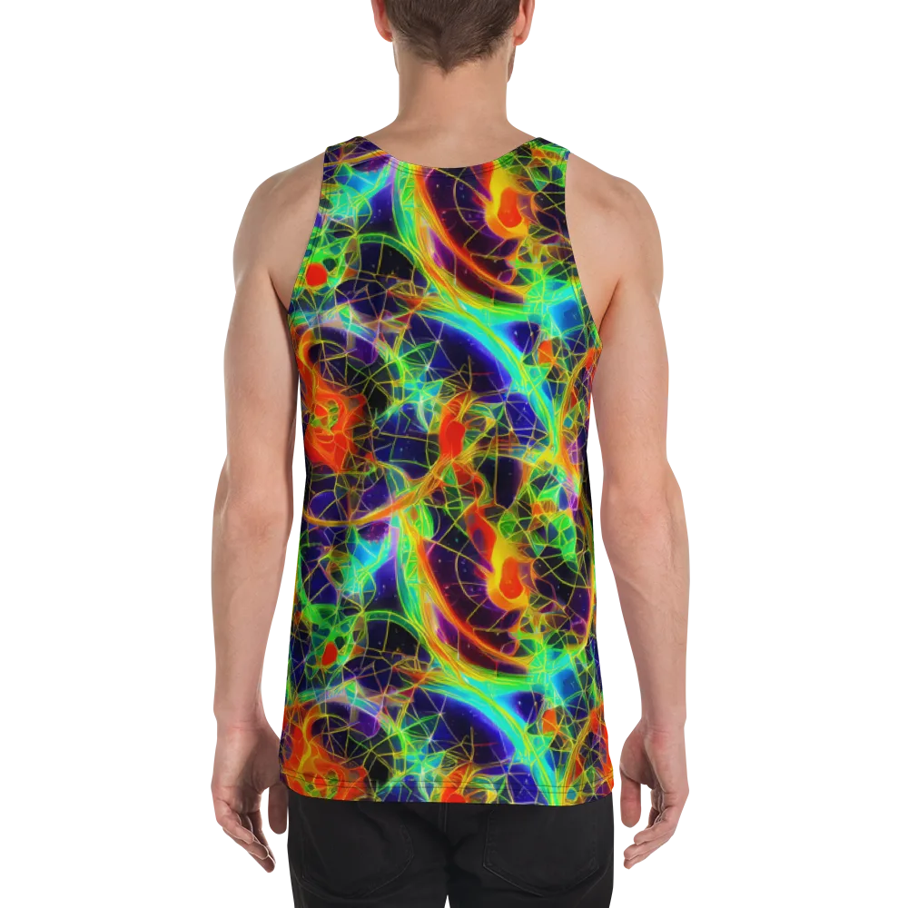 Pirie Pulse on Men's Tank Top — Back