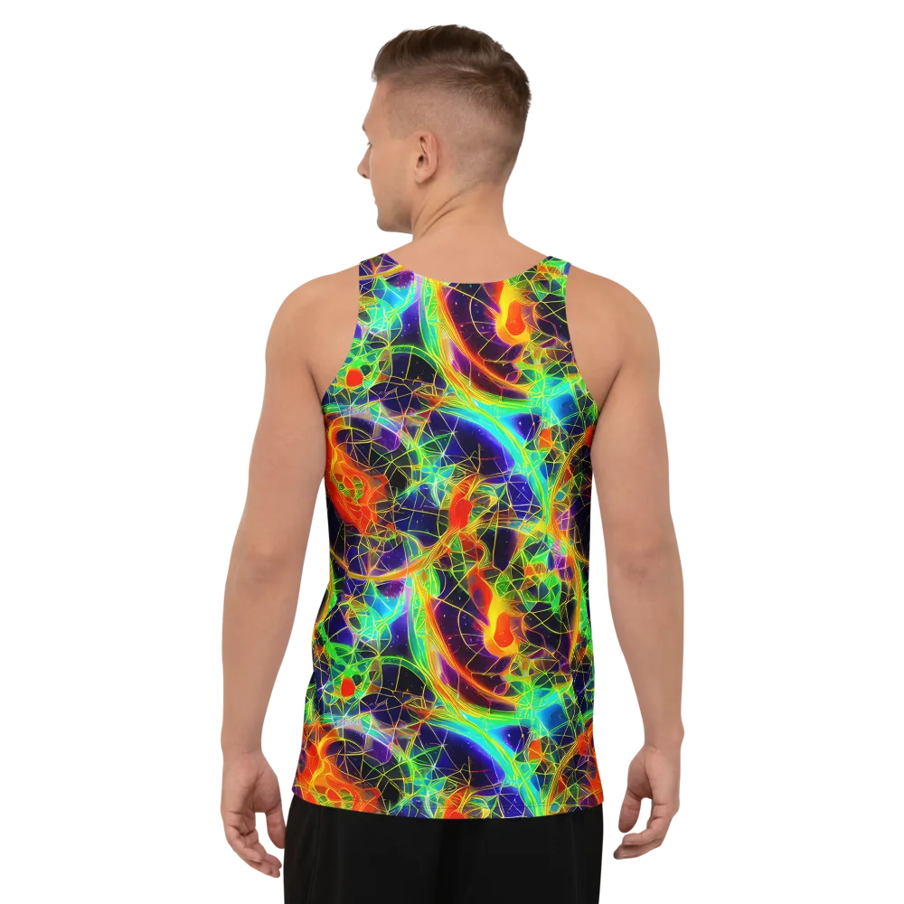 Pirie Pulse on Men's Tank Top — Back
