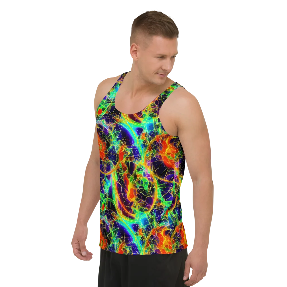 Pirie Pulse on Men's Tank Top — Left Front